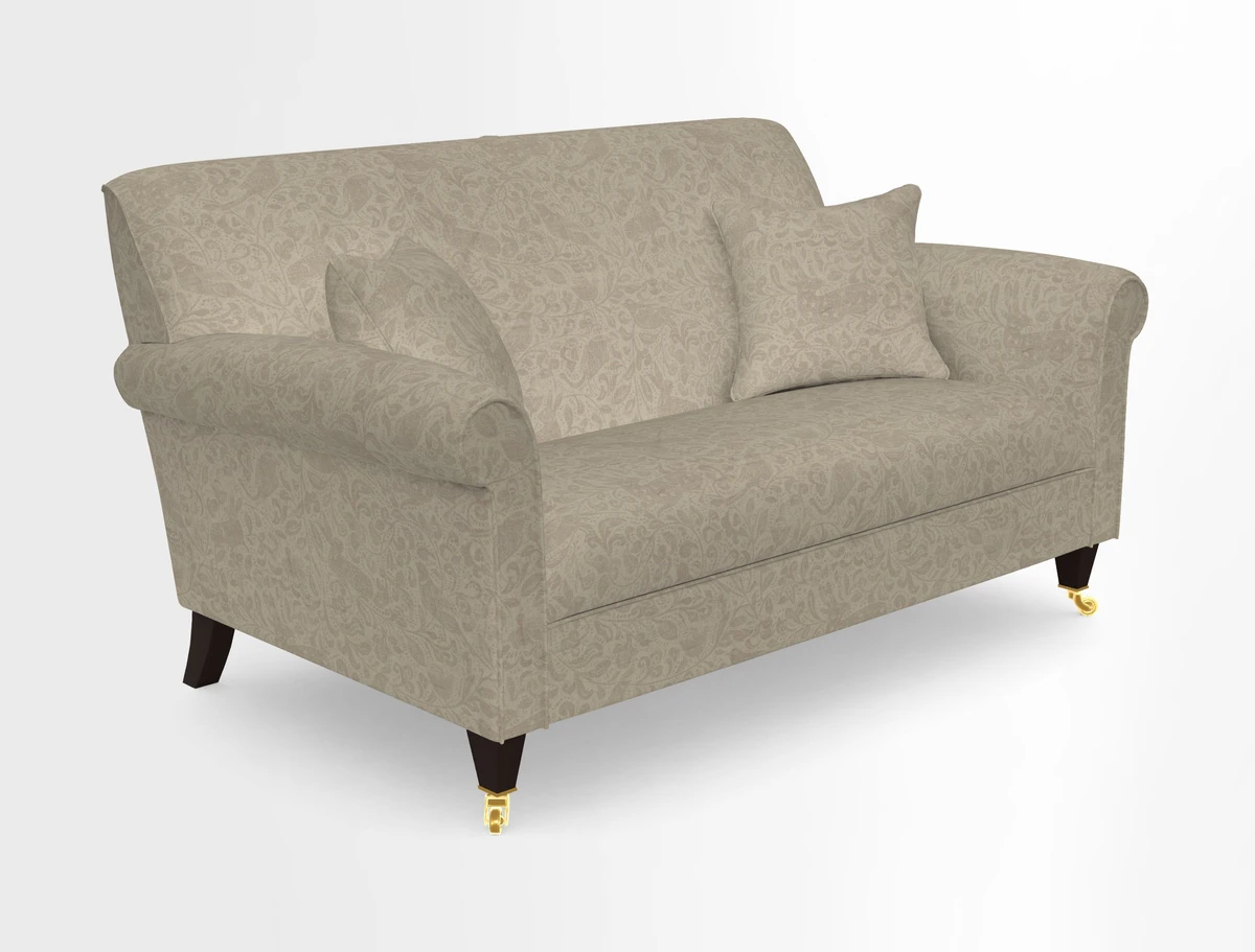 Petworth 2 Seater Sofa in Mulberry Flying Ducks