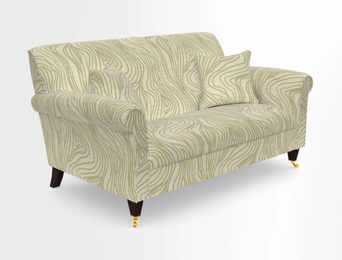 Petworth 2 Seater Sofa in Mulberry Flying Ducks