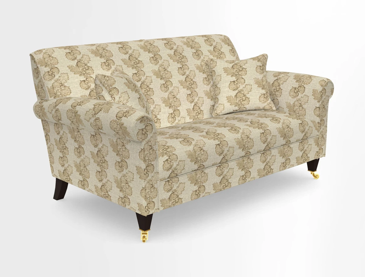Petworth 2 Seater Sofa in Mulberry Flying Ducks
