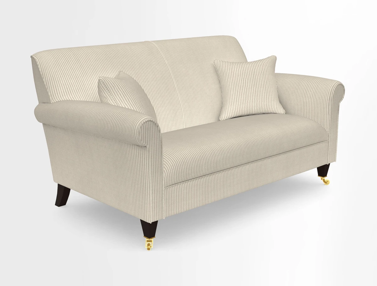 Petworth 2 Seater Sofa in Mulberry Flying Ducks
