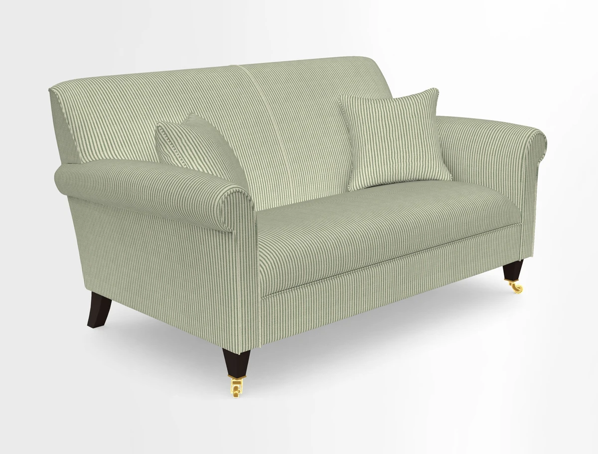 Petworth 2 Seater Sofa in Mulberry Flying Ducks