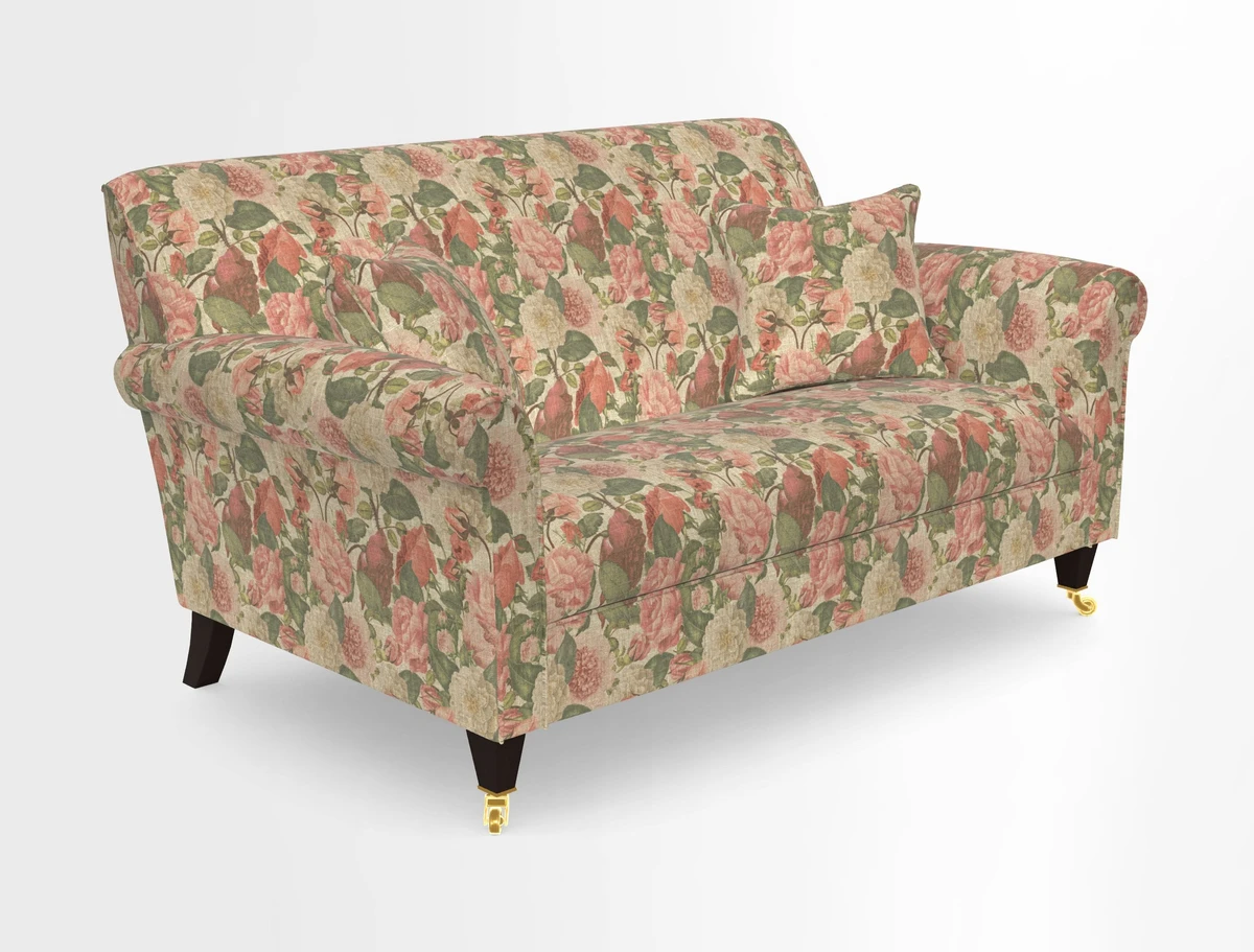 Petworth 2 Seater Sofa in Mulberry Flying Ducks
