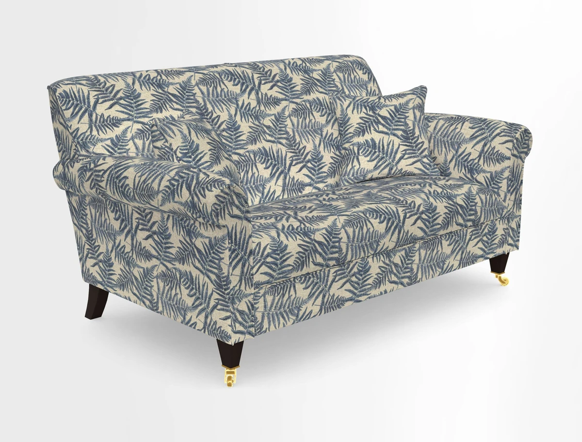 Petworth 2 Seater Sofa in Mulberry Flying Ducks