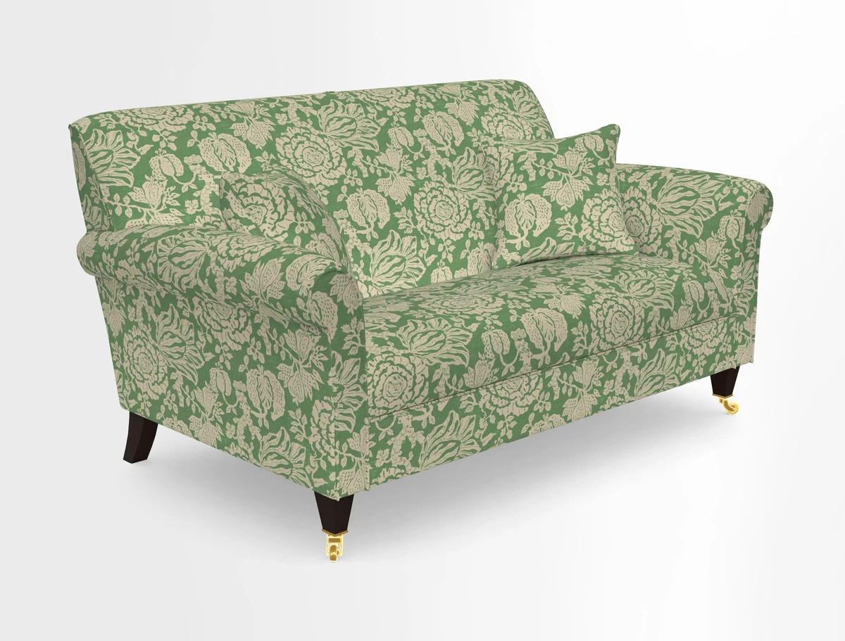 Petworth 2 Seater Sofa in Mulberry Flying Ducks