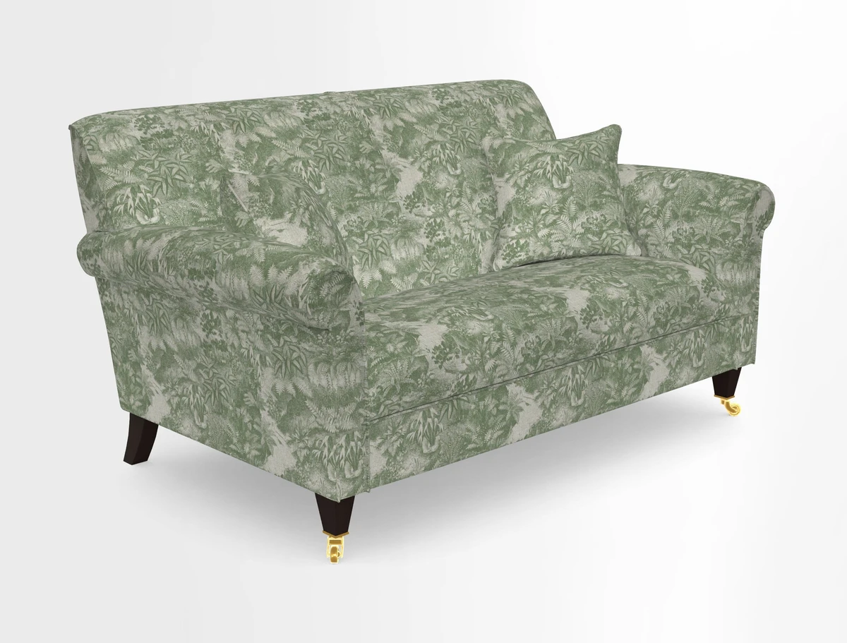 Petworth 2 Seater Sofa in Mulberry Flying Ducks