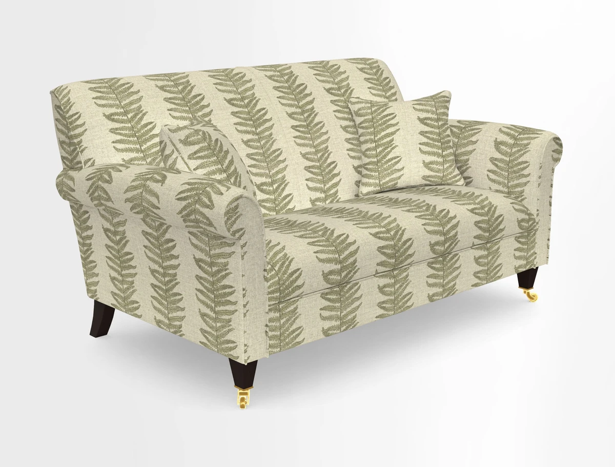 Petworth 2 Seater Sofa in Mulberry Flying Ducks
