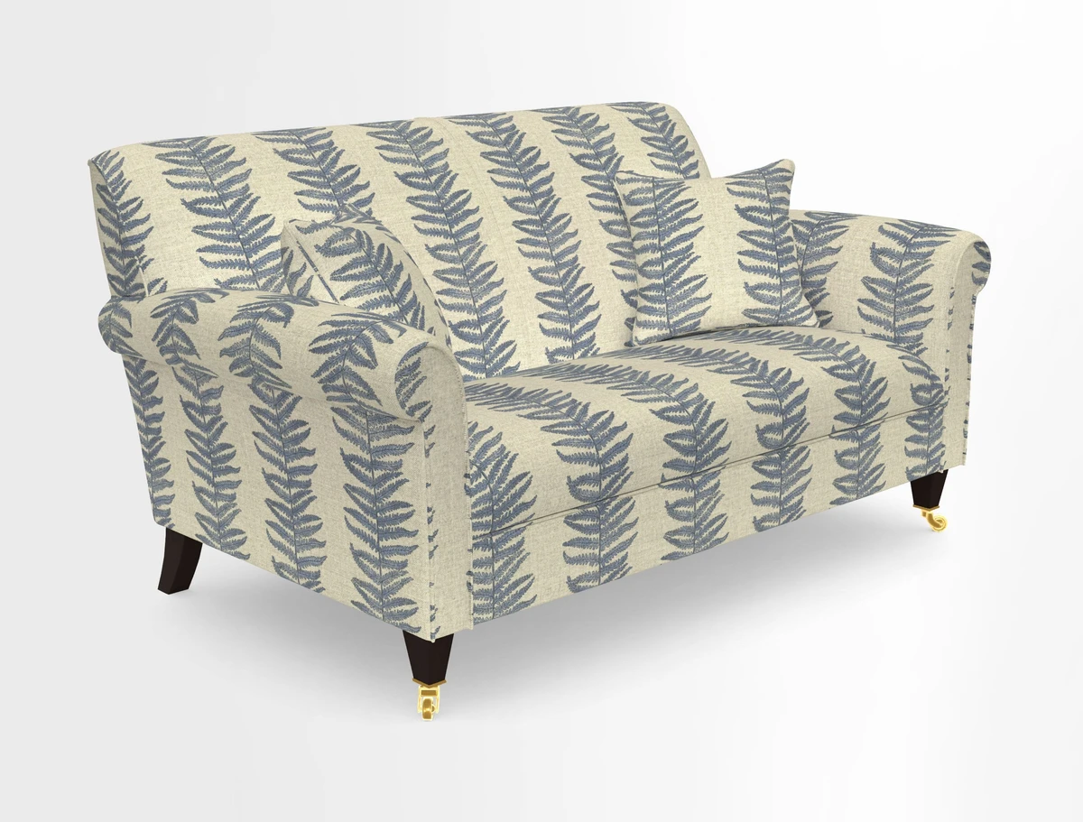 Petworth 2 Seater Sofa in Mulberry Flying Ducks
