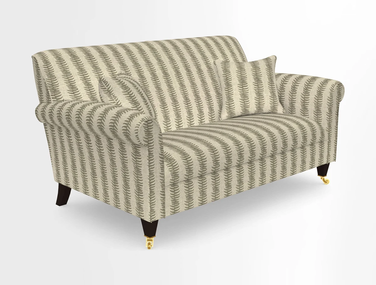 Petworth 2 Seater Sofa in Mulberry Flying Ducks