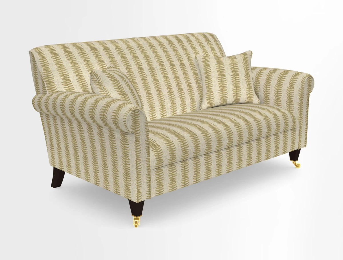 Petworth 2 Seater Sofa in Mulberry Flying Ducks