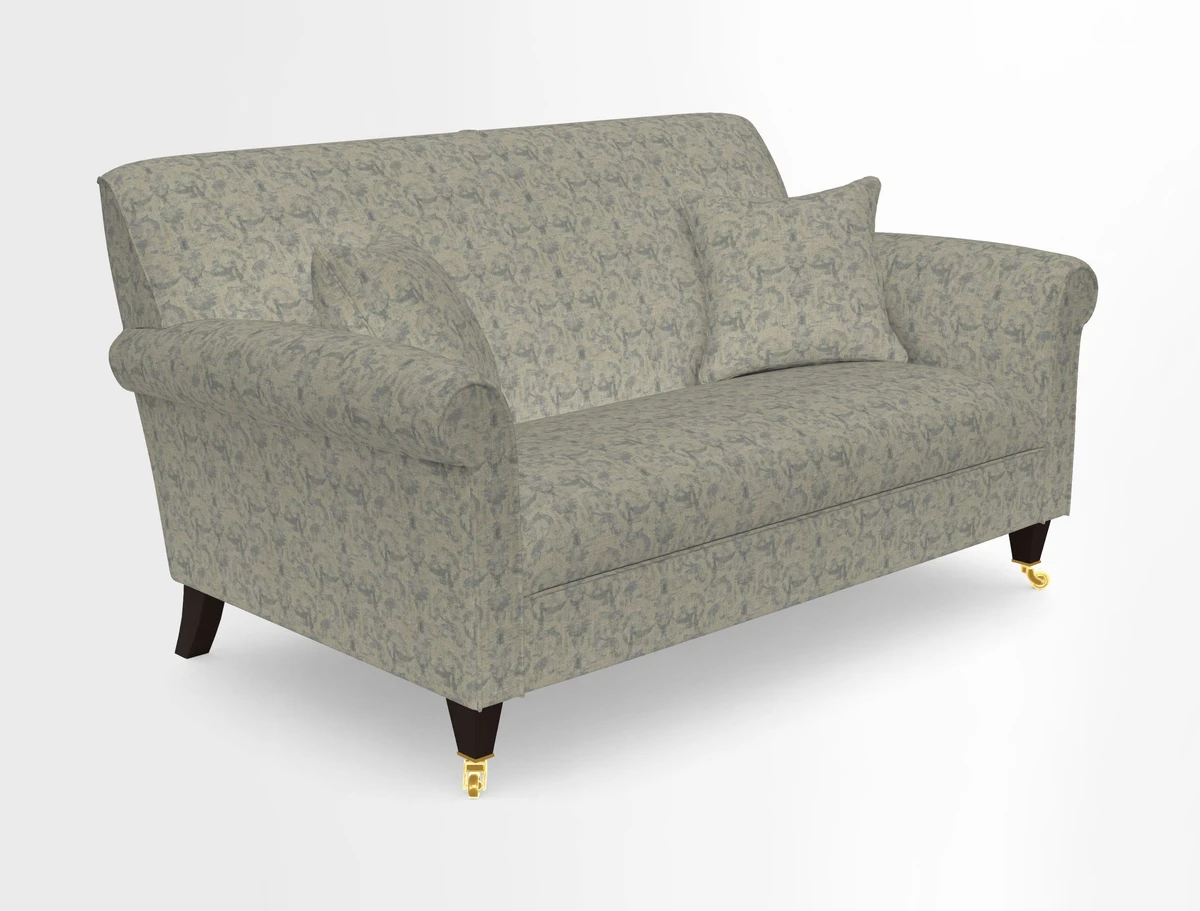 Petworth 2 Seater Sofa in Mulberry Flying Ducks