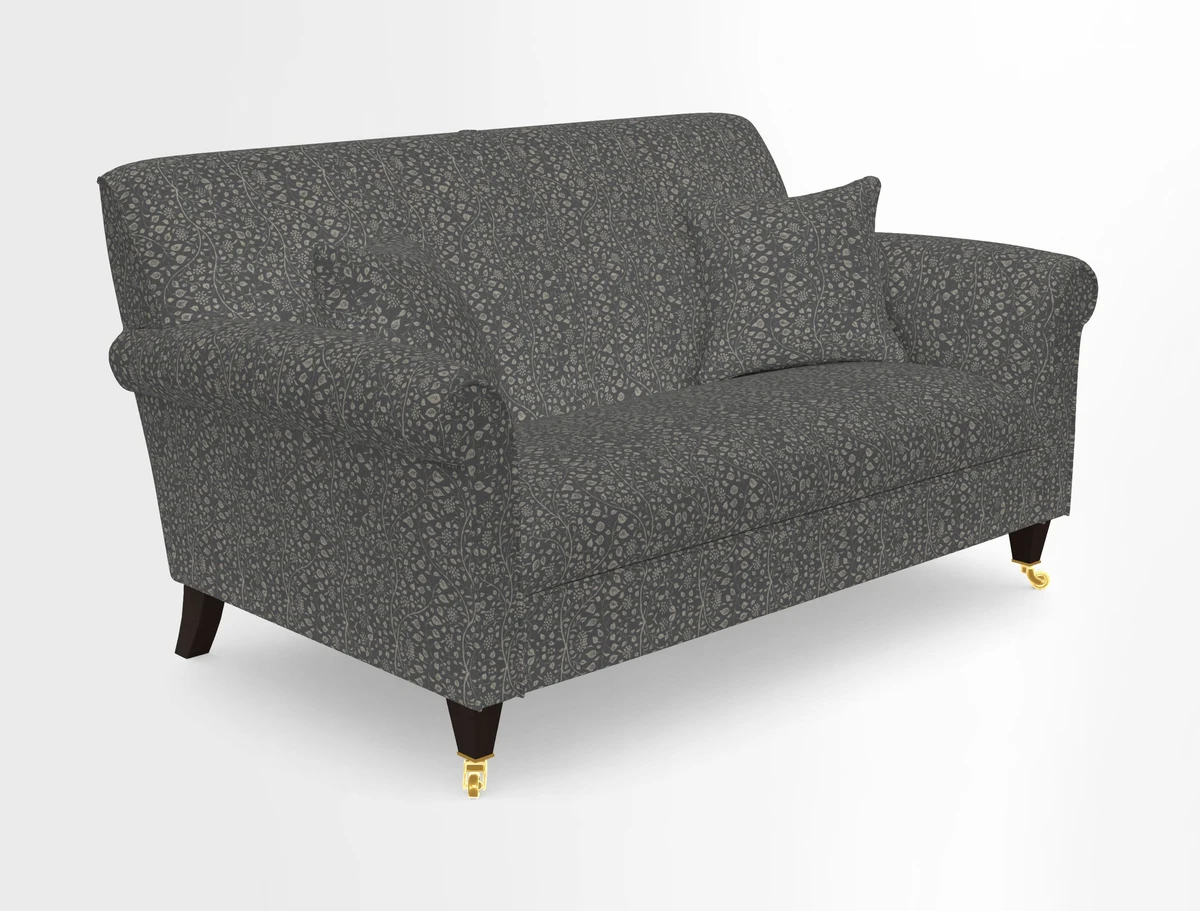 Petworth 2 Seater Sofa in Mulberry Flying Ducks