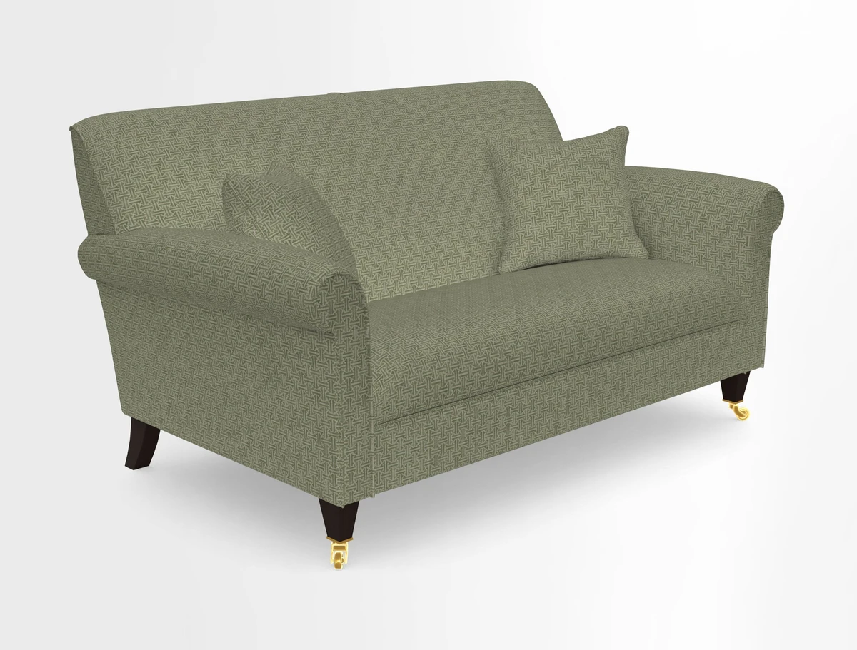 Petworth 2 Seater Sofa in Mulberry Flying Ducks