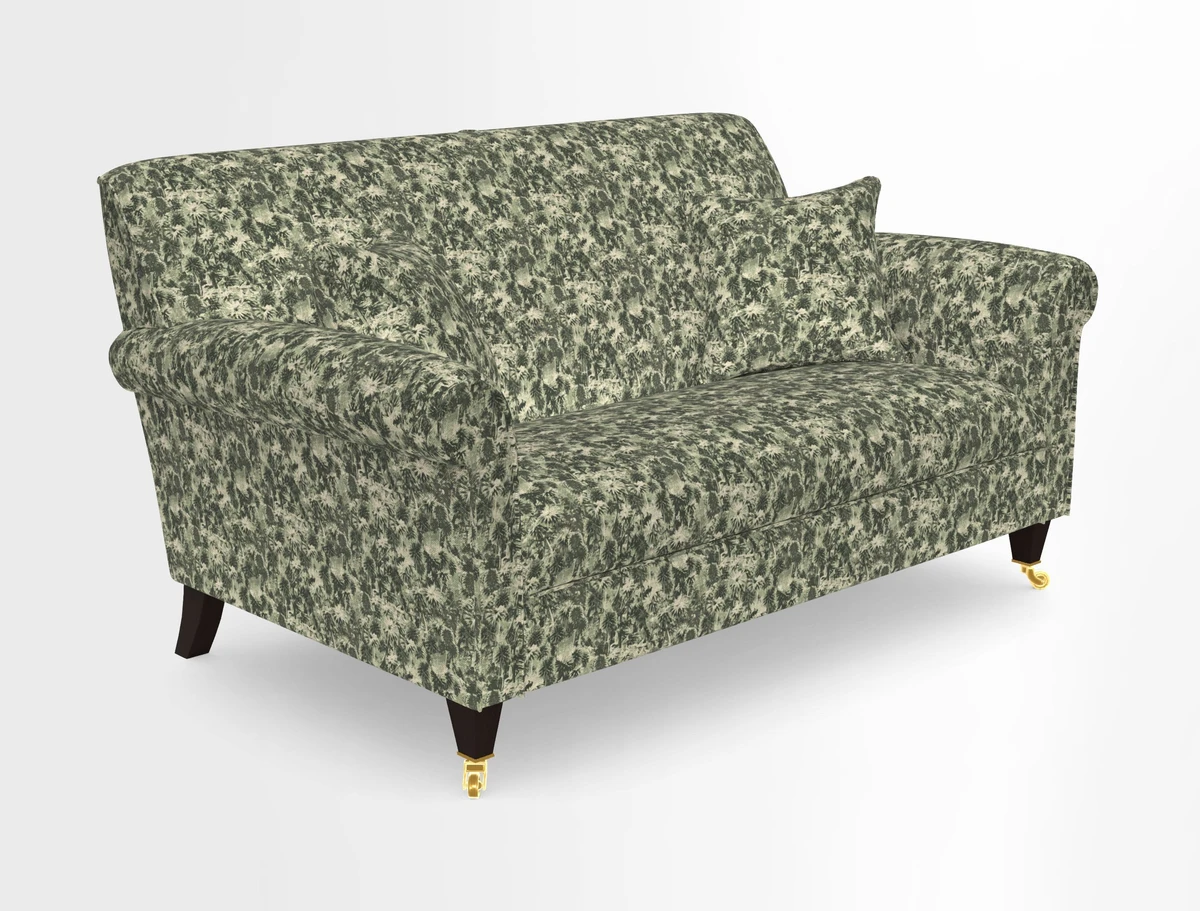 Petworth 2 Seater Sofa in Mulberry Flying Ducks