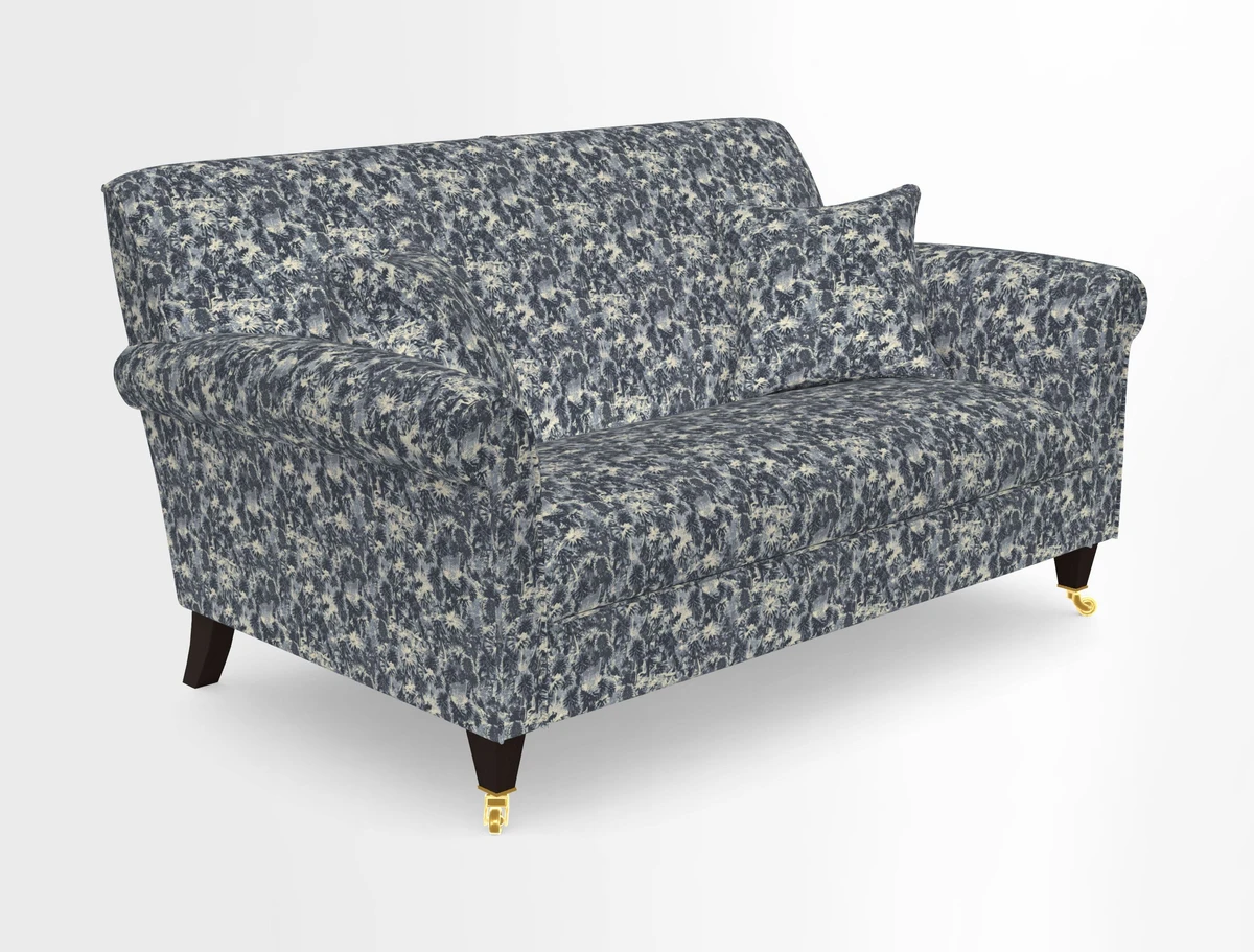 Petworth 2 Seater Sofa in Mulberry Flying Ducks