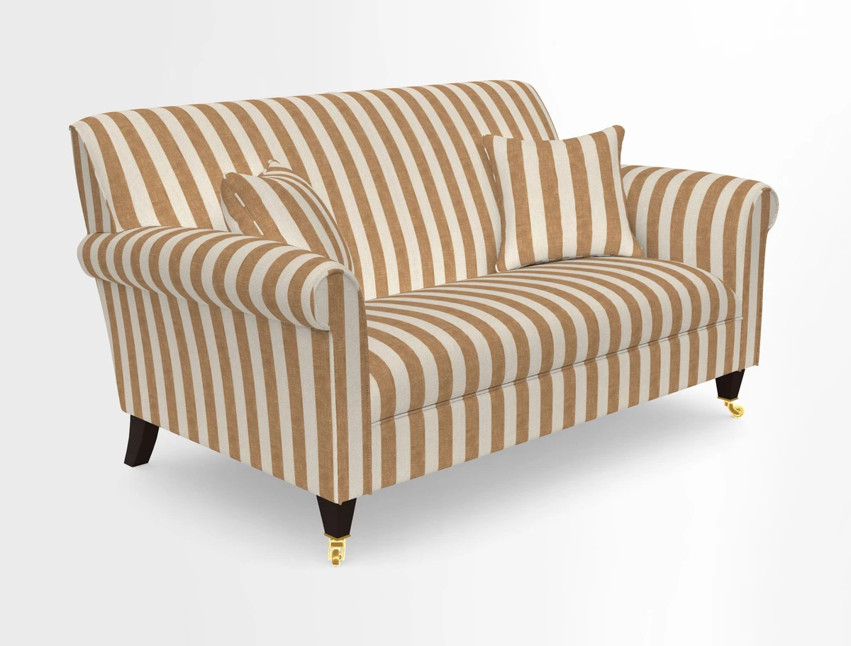Petworth 2 Seater Sofa in Mulberry Flying Ducks