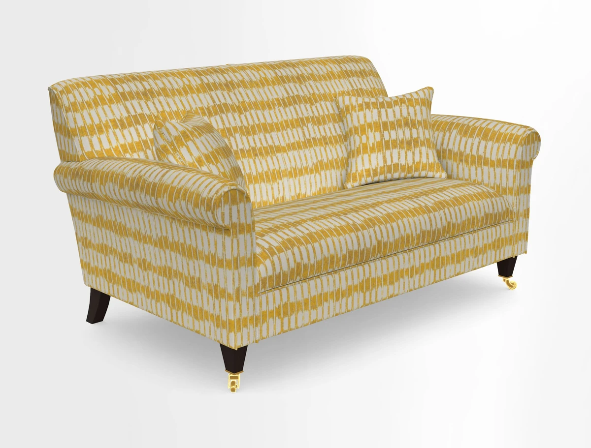 Petworth 2 Seater Sofa in Mulberry Flying Ducks