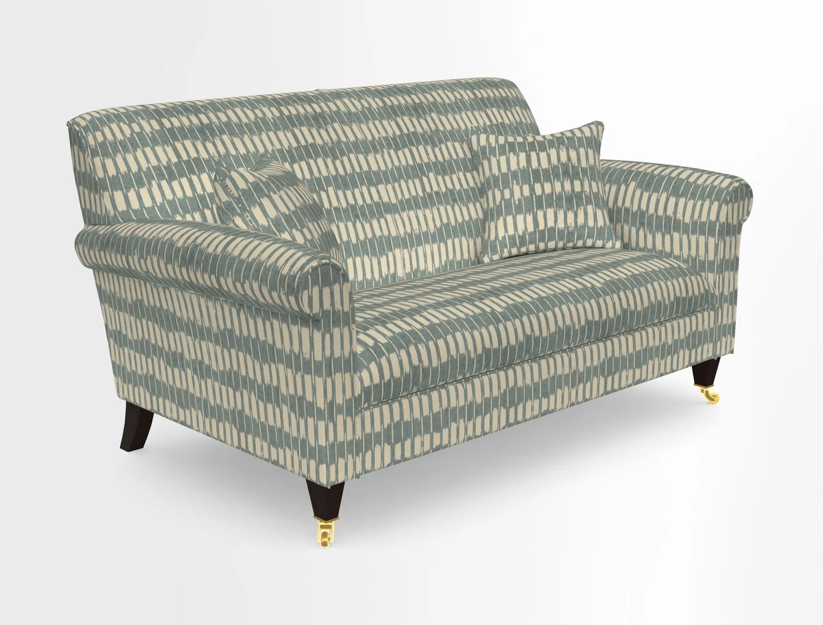Petworth 2 Seater Sofa in Mulberry Flying Ducks
