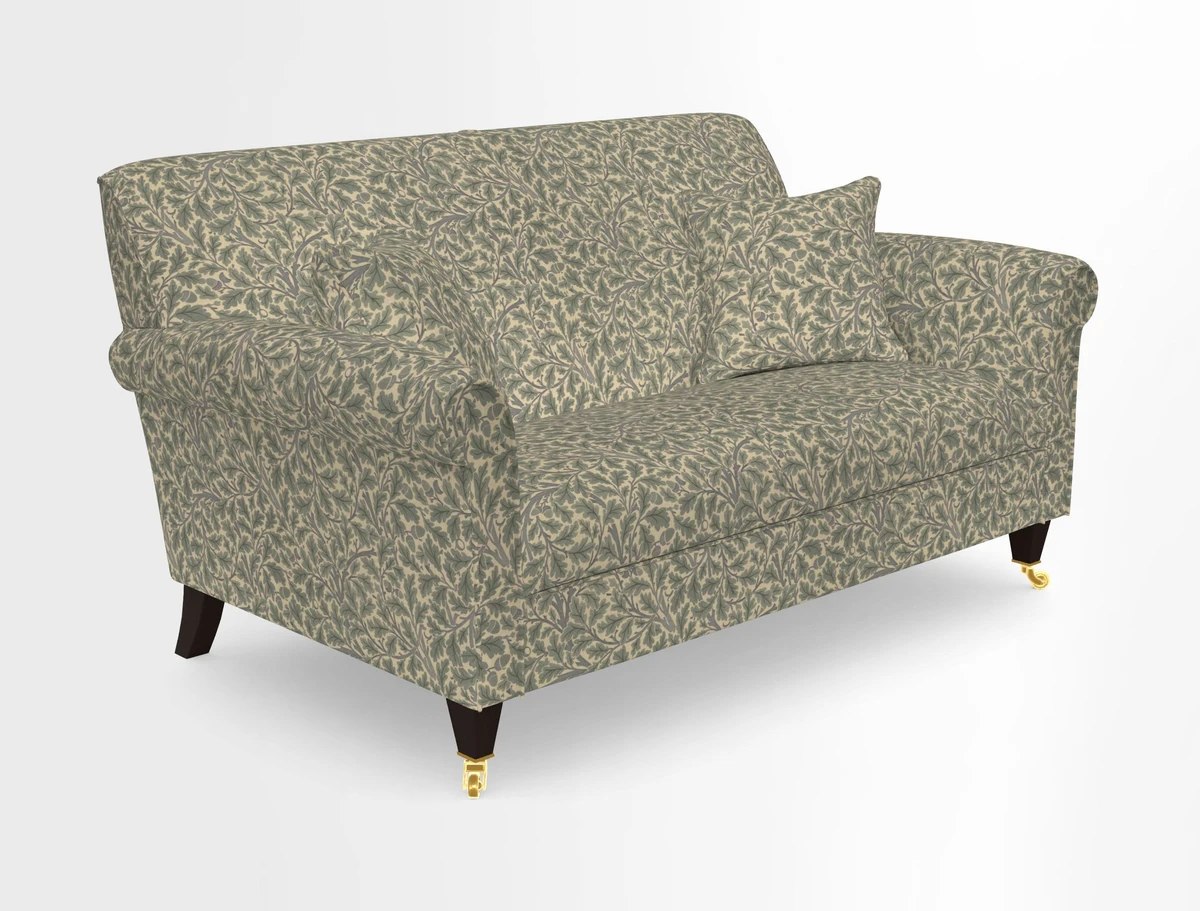 Petworth 2 Seater Sofa in Mulberry Flying Ducks