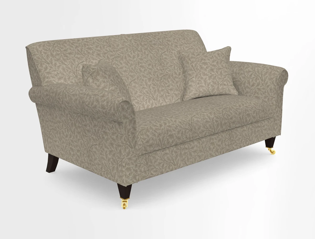Petworth 2 Seater Sofa in Mulberry Flying Ducks