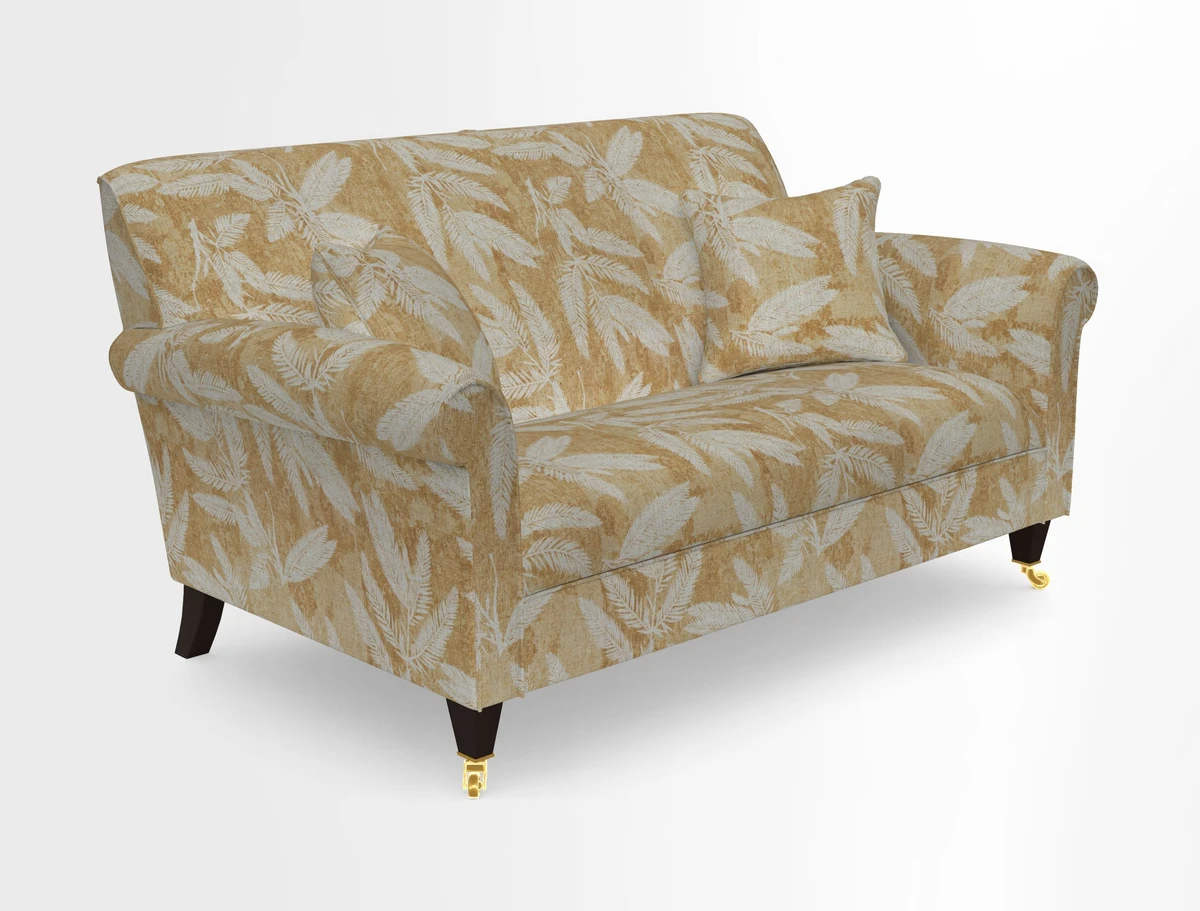 Petworth 2 Seater Sofa in Mulberry Flying Ducks