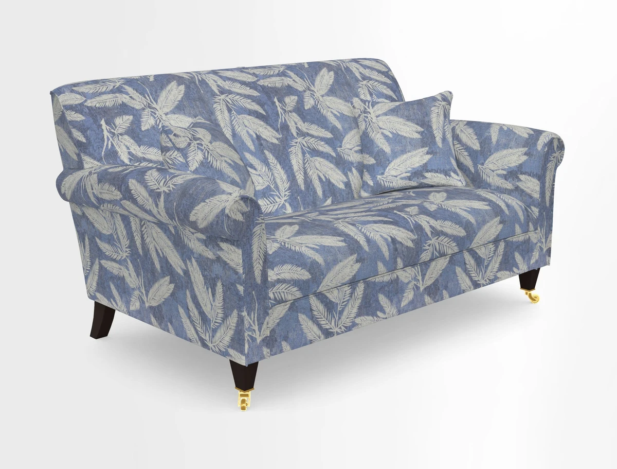 Petworth 2 Seater Sofa in Mulberry Flying Ducks