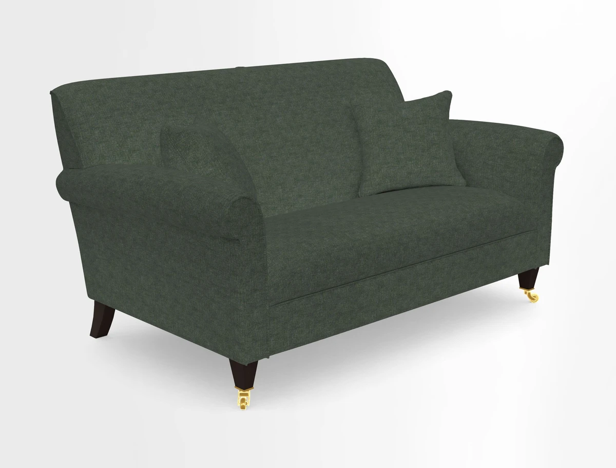 Petworth 2 Seater Sofa in Mulberry Flying Ducks