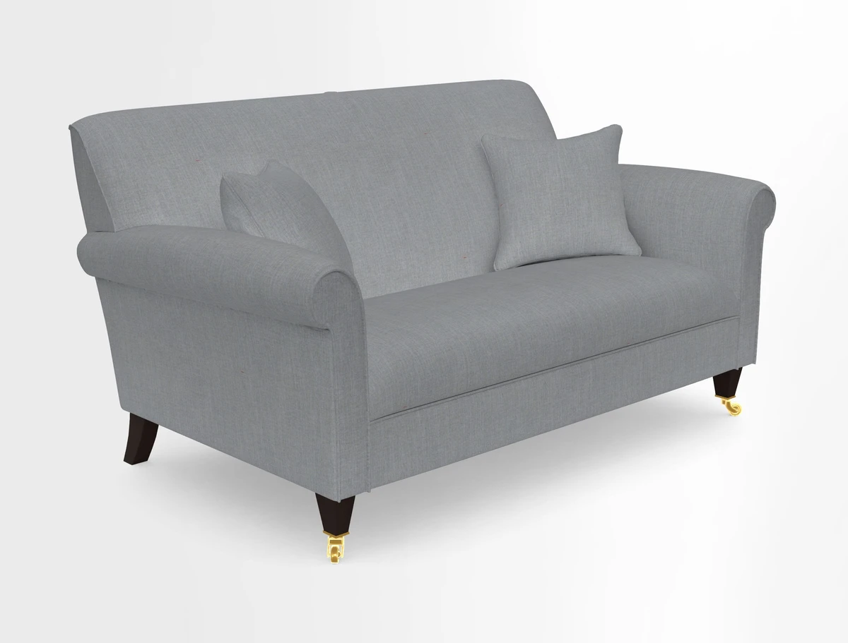 Petworth 2 Seater Sofa in Mulberry Flying Ducks