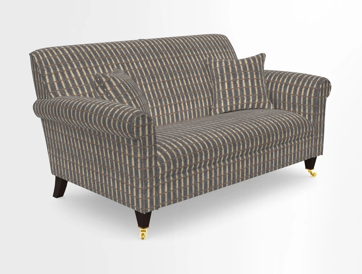 Petworth 2 Seater Sofa in Mulberry Flying Ducks