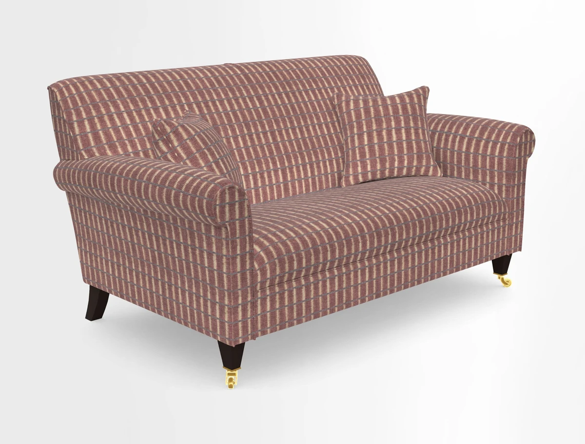 Petworth 2 Seater Sofa in Mulberry Flying Ducks