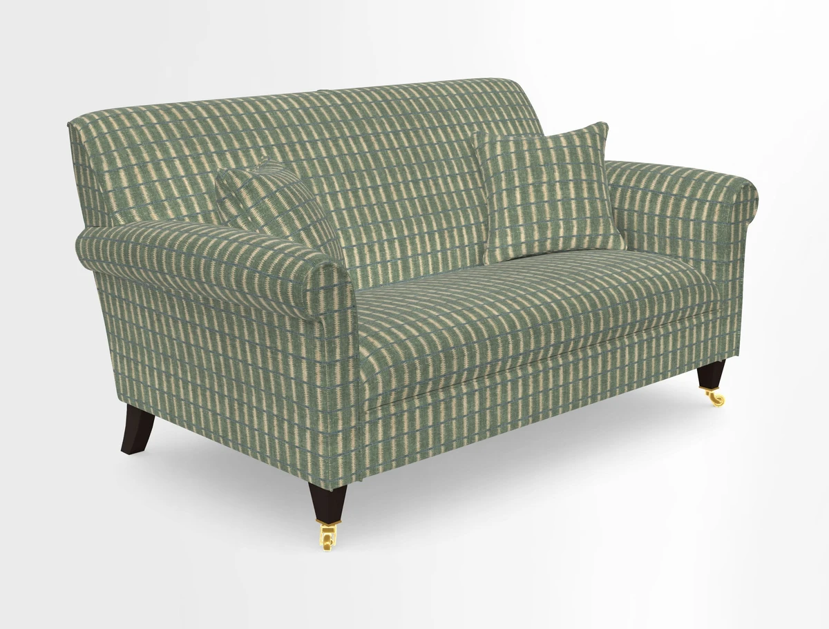 Petworth 2 Seater Sofa in Mulberry Flying Ducks