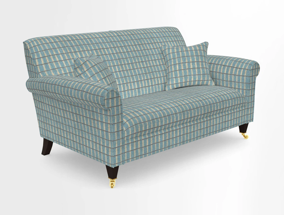 Petworth 2 Seater Sofa in Mulberry Flying Ducks