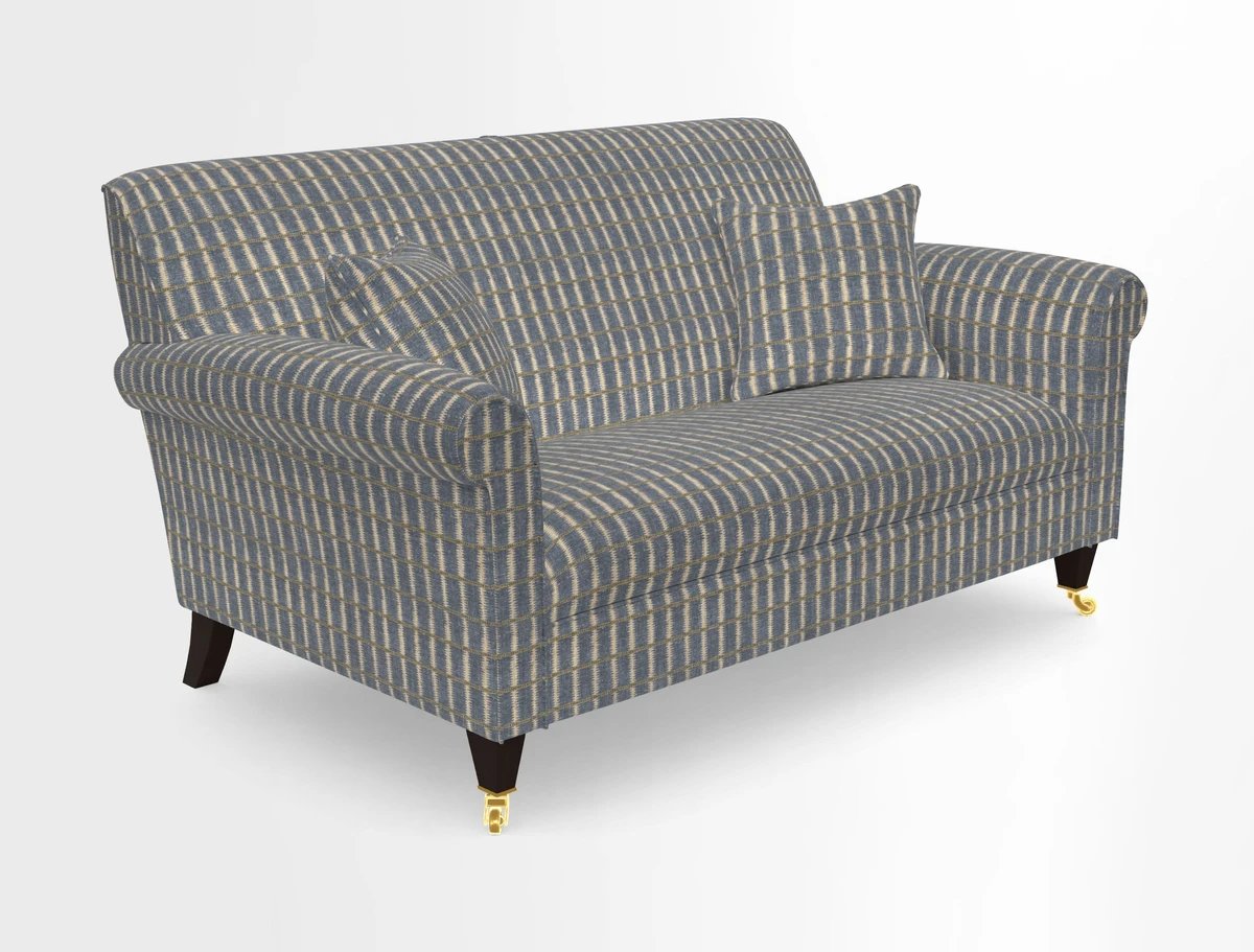 Petworth 2 Seater Sofa in Mulberry Flying Ducks