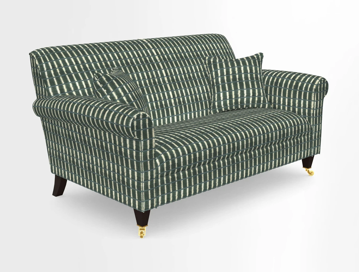 Petworth 2 Seater Sofa in Mulberry Flying Ducks