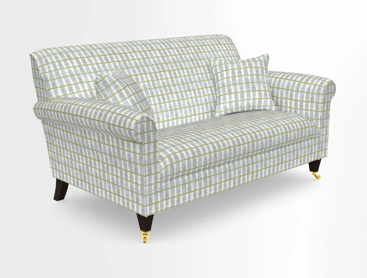 Petworth 2 Seater Sofa in Mulberry Flying Ducks