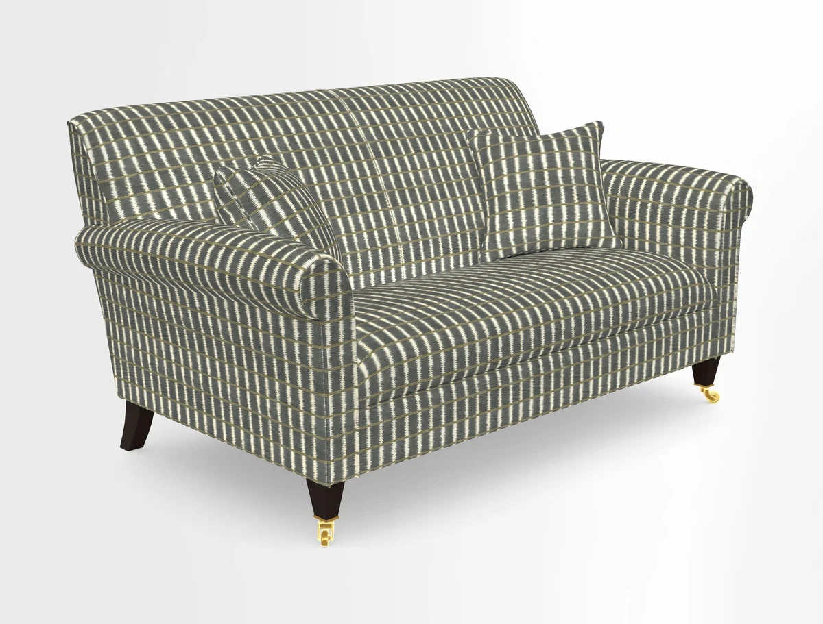 Petworth 2 Seater Sofa in Mulberry Flying Ducks