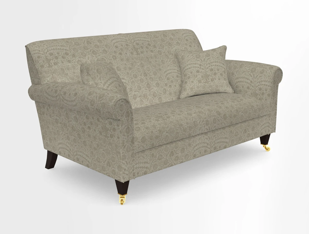 Petworth 2 Seater Sofa in Mulberry Flying Ducks