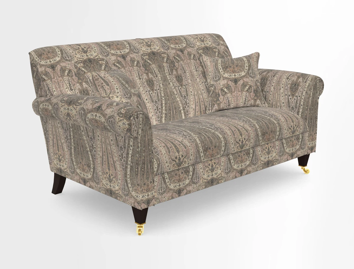 Petworth 2 Seater Sofa in Mulberry Flying Ducks