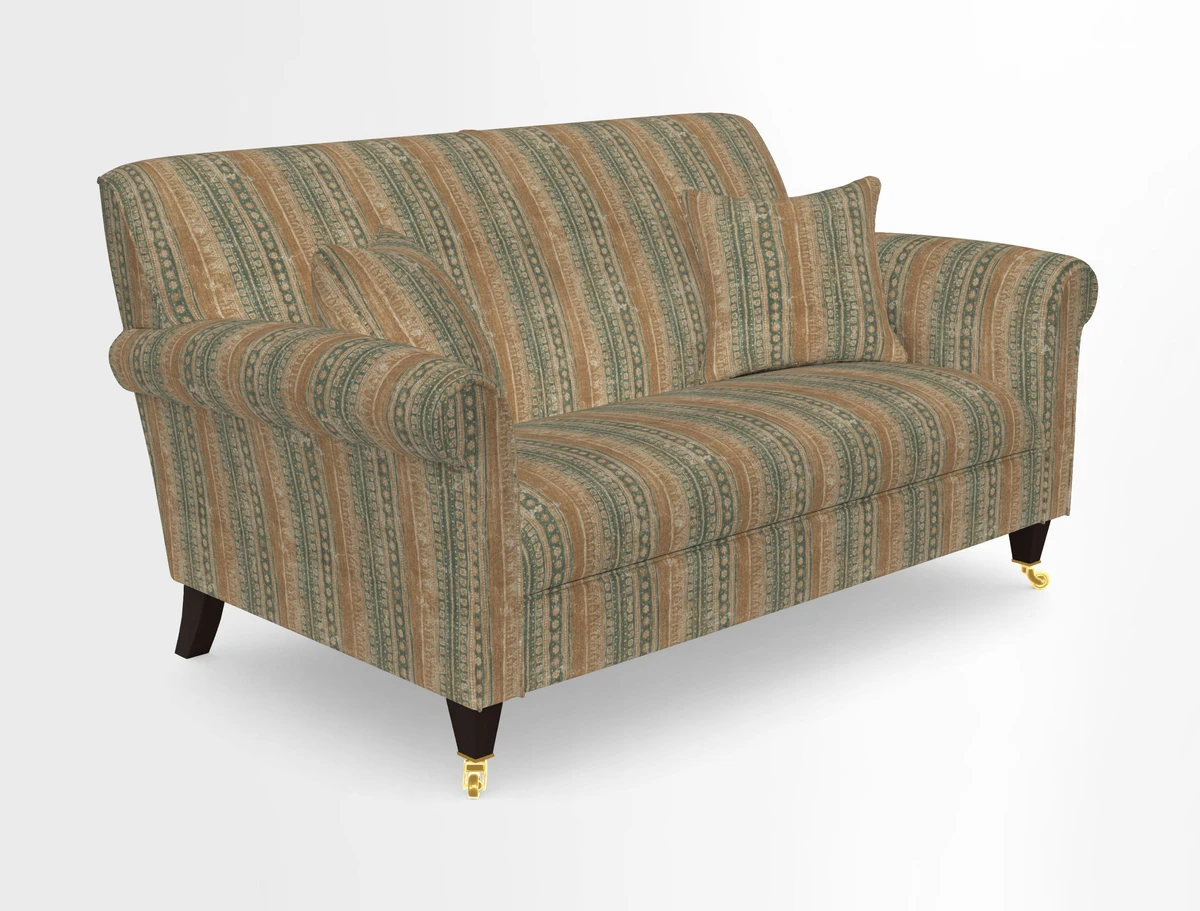 Petworth 2 Seater Sofa in Mulberry Flying Ducks