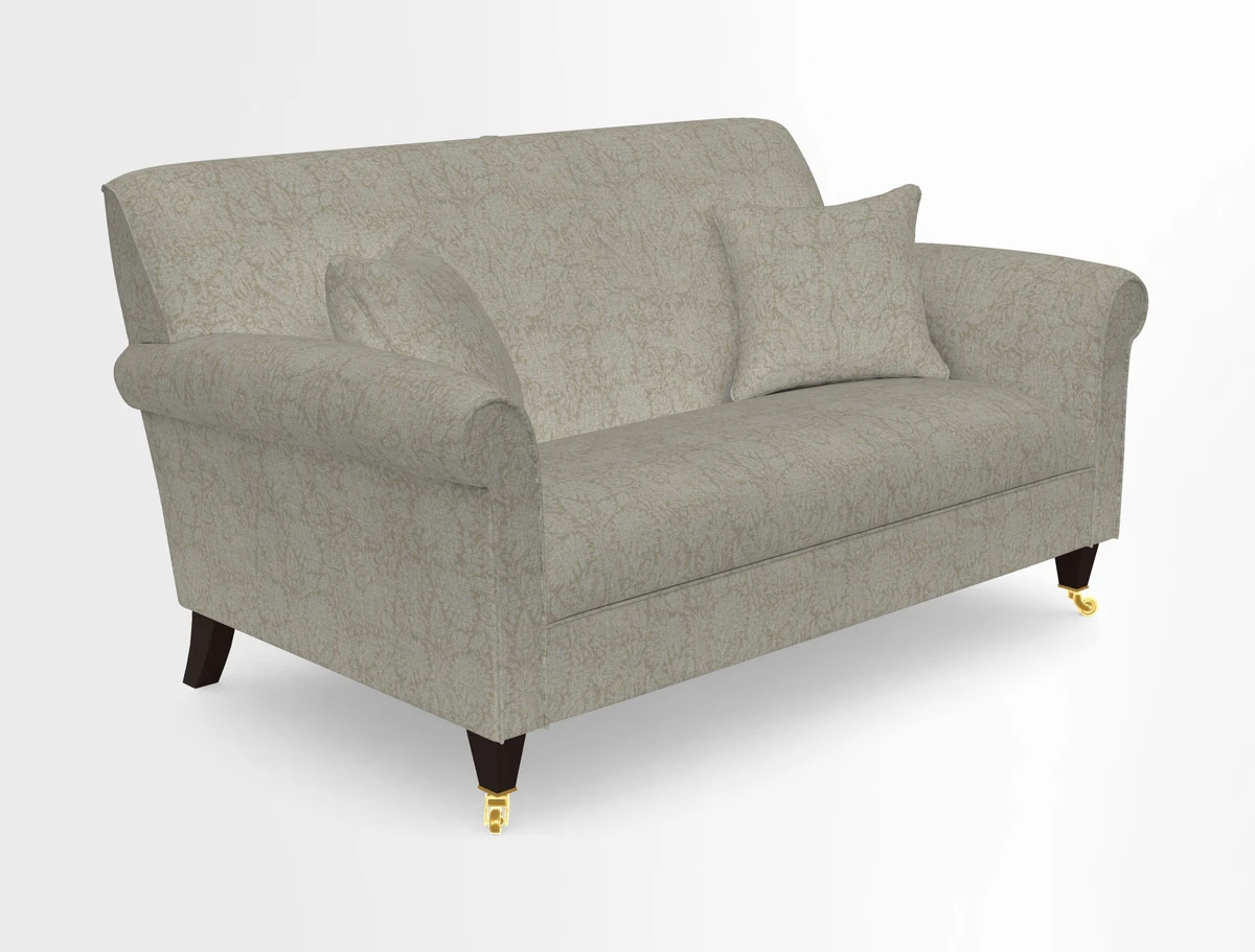 Petworth 2 Seater Sofa in Mulberry Flying Ducks
