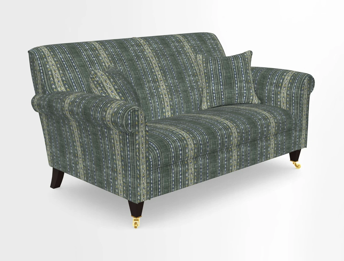 Petworth 2 Seater Sofa in Mulberry Flying Ducks