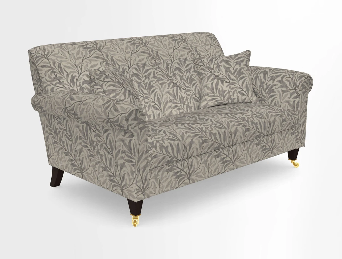 Petworth 2 Seater Sofa in Mulberry Flying Ducks