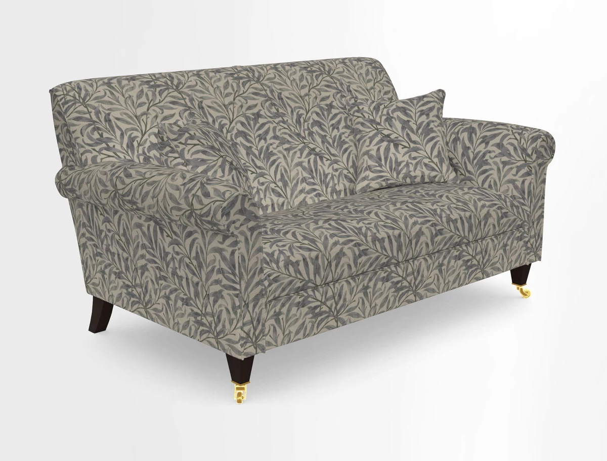 Petworth 2 Seater Sofa in Mulberry Flying Ducks