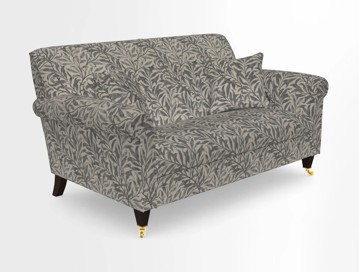 Petworth 2 Seater Sofa in Mulberry Flying Ducks