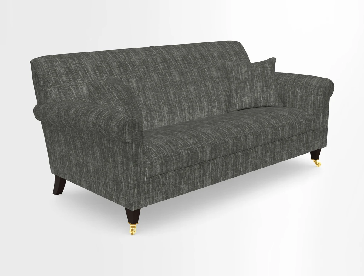 Petworth 3 Seater Sofa in Mulberry Flying Ducks
