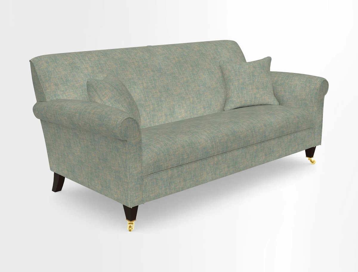 Petworth 3 Seater Sofa in Mulberry Flying Ducks
