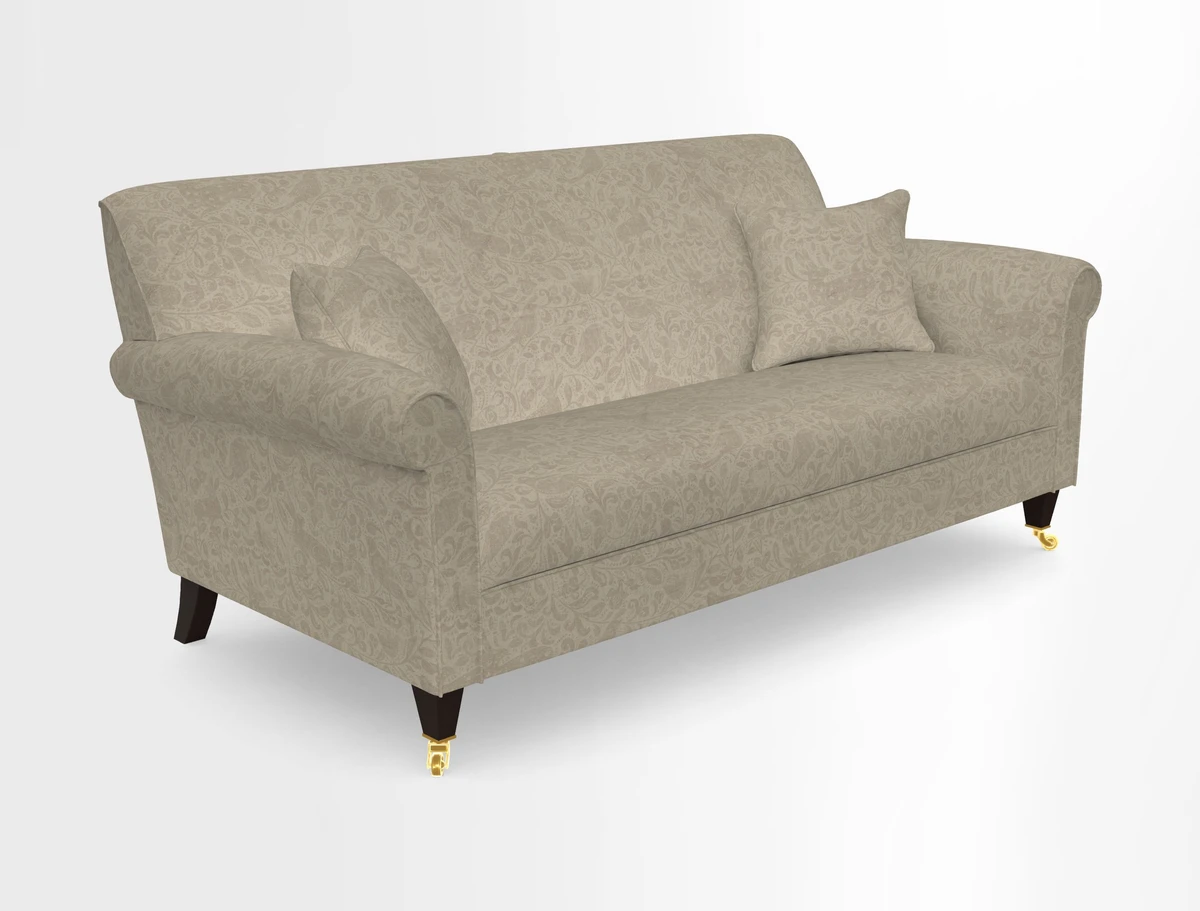 Petworth 3 Seater Sofa in Mulberry Flying Ducks