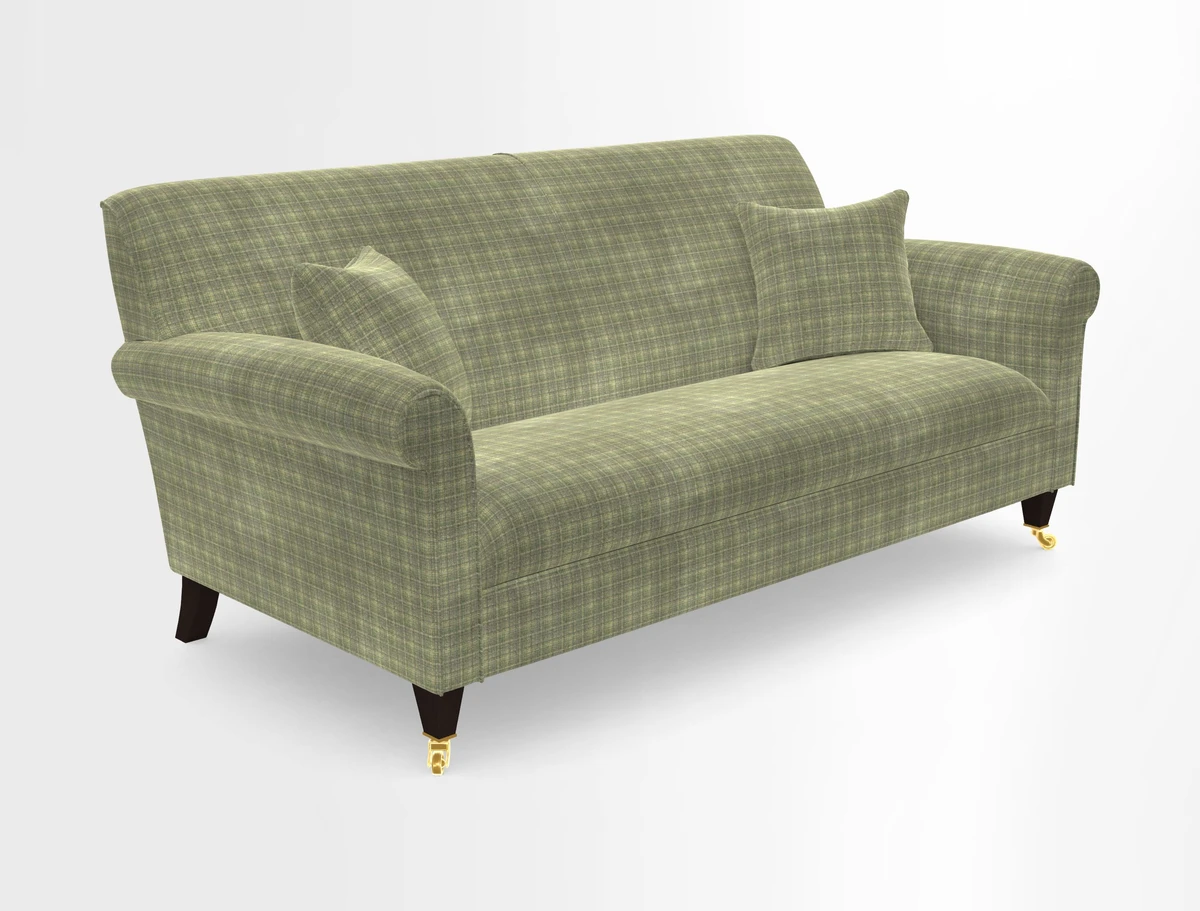 Petworth 3 Seater Sofa in Mulberry Flying Ducks