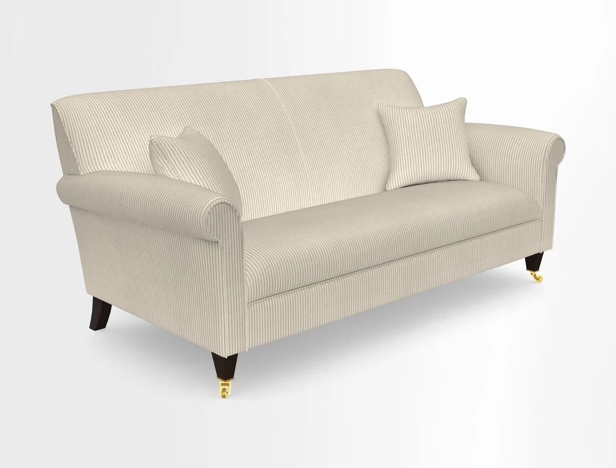 Petworth 3 Seater Sofa in Mulberry Flying Ducks