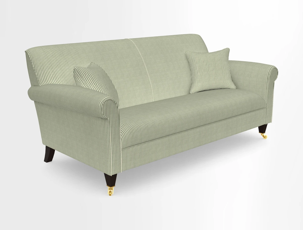Petworth 3 Seater Sofa in Mulberry Flying Ducks