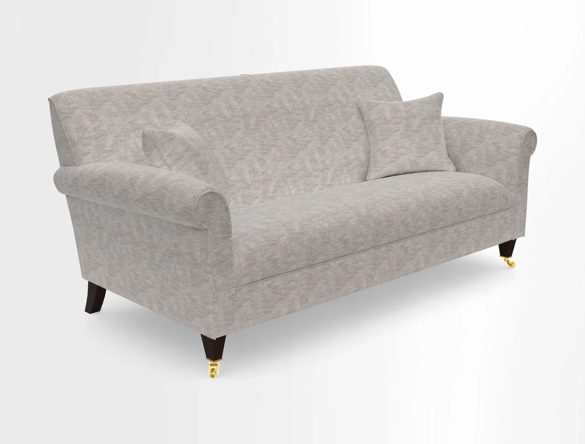 Petworth 3 Seater Sofa in Mulberry Flying Ducks